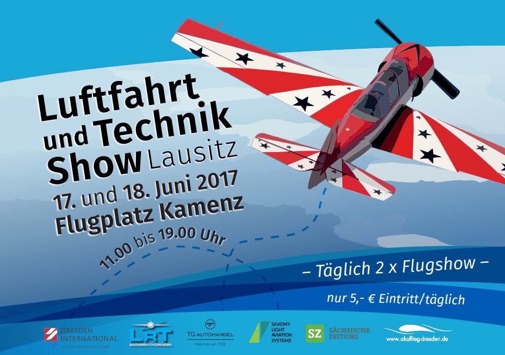 Luftfahrt und Technik Show Lausitz am 17. und 18. Juni 2017